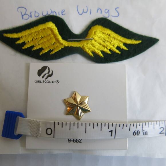 VINTAGE GIRL SCOUTS Merit Badges and Pin 9 Items 1980-90's New Never Sewn Patch - Picture 12 of 12